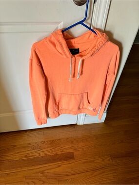 American Eagle Outfitters Peach-Orange Pullover Hoodie